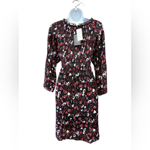 Ninety Clothing Co NWT Midi Reb Black Dress Size Medium - Picture 1 of 6